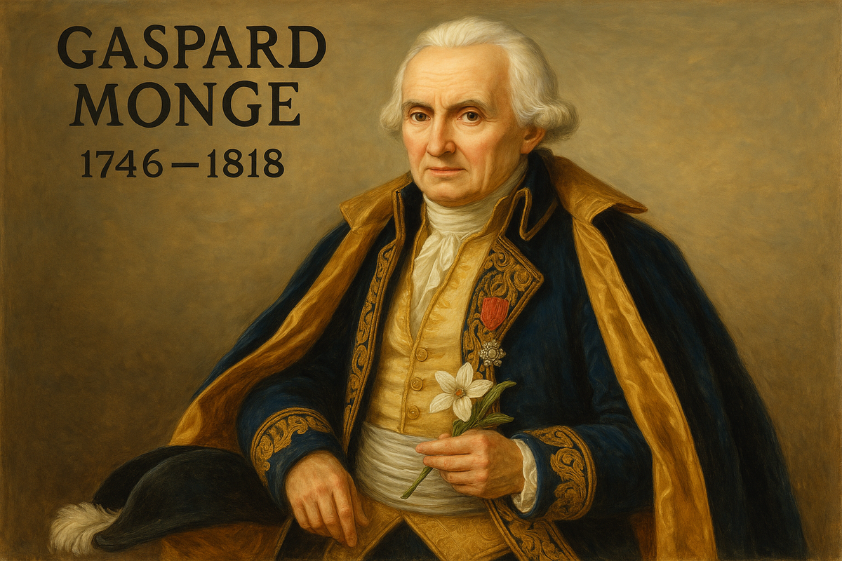 Gaspard Monge (1746–1818) – Une biographie complète