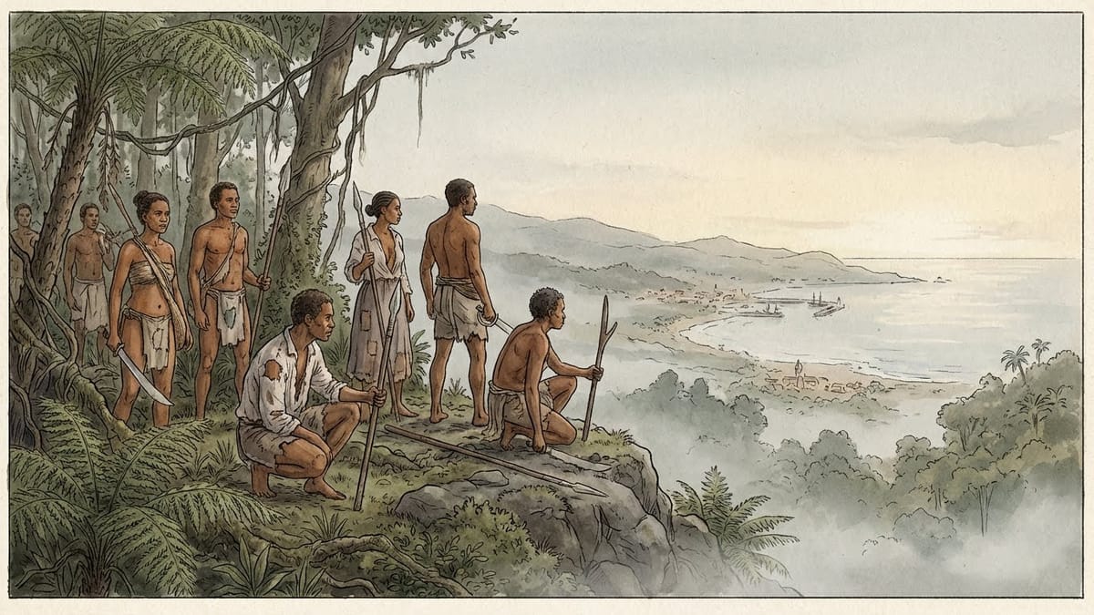 Le marronnage comme moteur de l’histoire coloniale : quand la liberté façonne l’île Bourbon