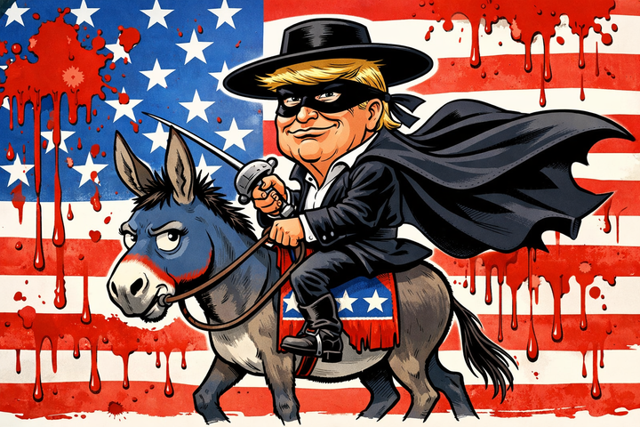 Sous le masque de Zorro : L'impérialisme américain originel.